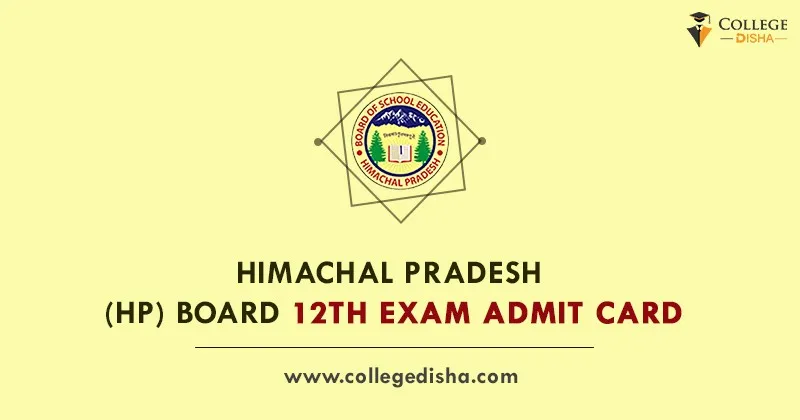 HP Board 12th Admit Card