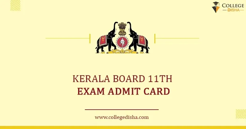 Kerala Board 11th Admit Card