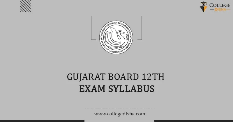 Gujarat Board 12th Syllabus