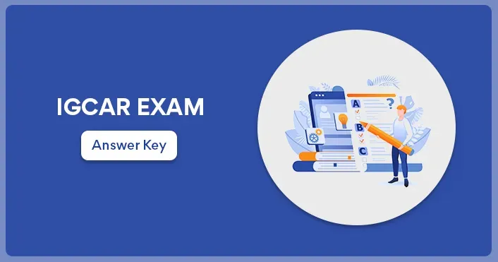 IGCAR Answer key 2026